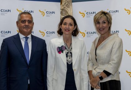 La ministra de Industria, Reyes Maroto, destaca en la cena anual de socios de  CEAPI que Iberoamérica es una prioridad para España