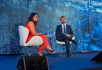 El presidente del Partido Popular, Pablo Casado, destaca la inversión de las empresas españolas en Latinoamérica