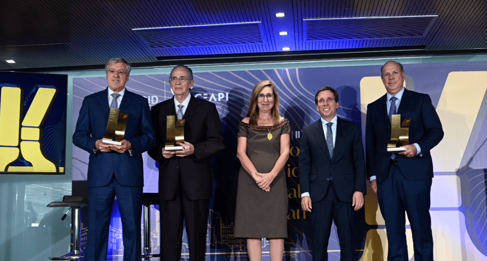 CEAPI y el alcalde de Madrid entregan, en su segunda edición, los premios ‘Madrid, Capital de Iberoamérica’ a Carlos Vargas, Alejandro Roemmers y Miguel Henrique Otero