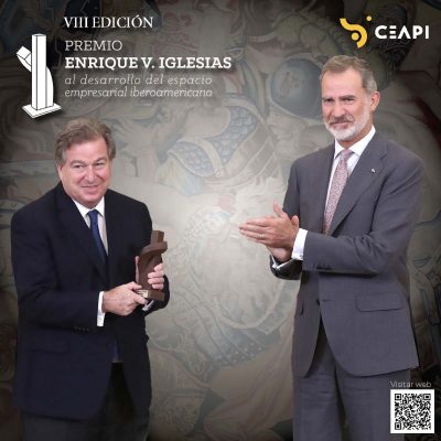 Dossier entrega Premio Enrique V. Iglesias a Jaime Gilinski
