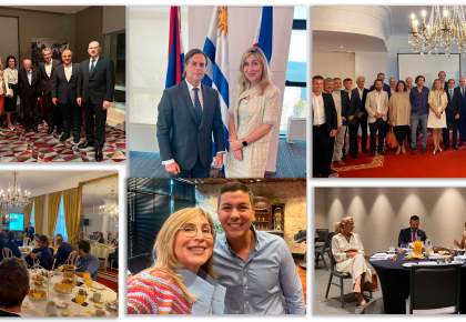 Existosa visita de Núria Vilanova a Paraguay, Uruguay, Argentina y Chile para presentar el VI Congreso iberoamericano CEAPI