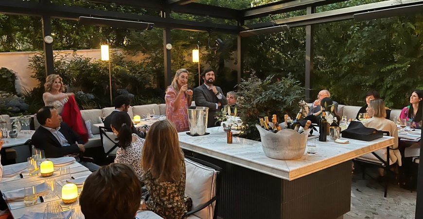 Borja Escalada preside la sexta edición del Club Gourmet CEAPI en el restaurante Amós del Hotel Rosewood Villa Magna