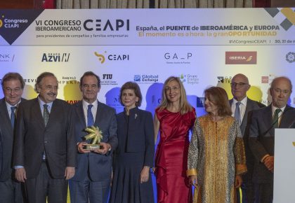 Andrés Allamand al recibir el homenaje de CEAPI en el VI Congreso: “El rol de los empresarios es más importante que nunca”