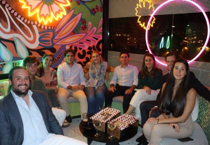 Los Next Generation de CEAPI celebran una cena de bienvenida al curso con María Gonzalez