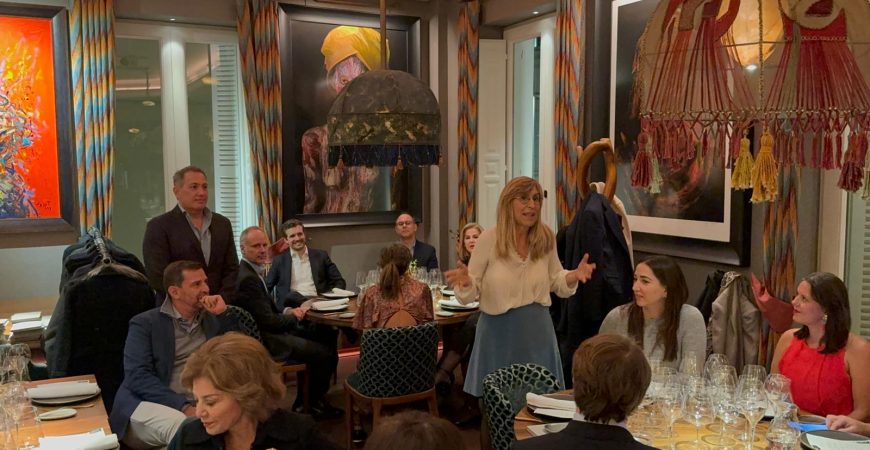Los socios de CEAPI celebran el primer Club Gourmet de 2024 con Bodega Pago de Carraovejas en el Restaurante ABYA