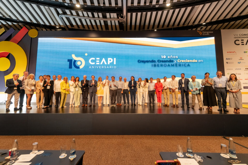 Jaime Gilinski, Sergio Díaz-Granados, Mariano Jabonero y Núria Vilanova inauguran el VII Congreso Iberoamericano CEAPI